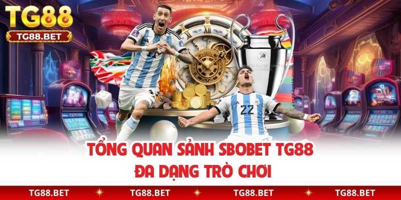 Tổng quan sảnh Sbobet TG88 đa dạng trò chơi